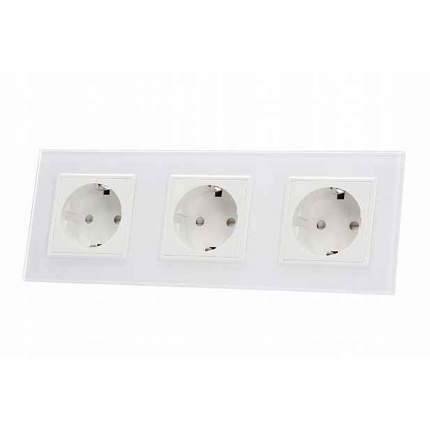 VL-W03EU-61 Zásuvka 16A Livolo Sklo standard Eu