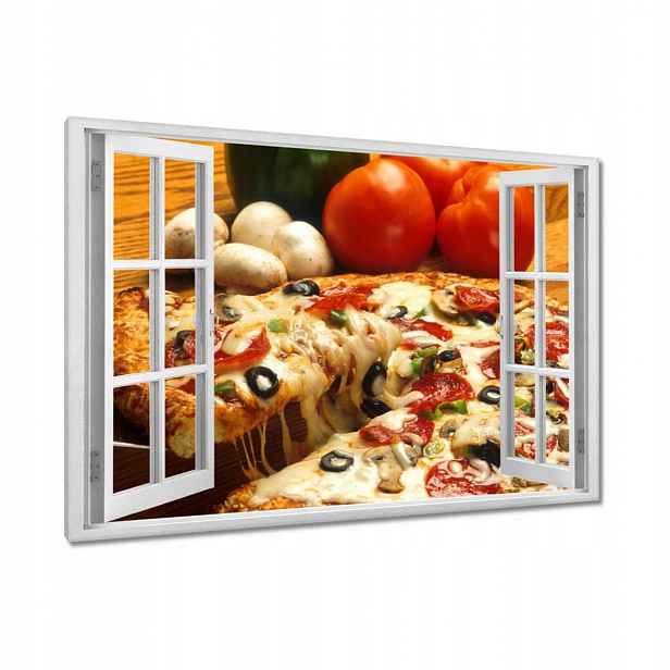 Obrazy 120x80 Chutná pizza