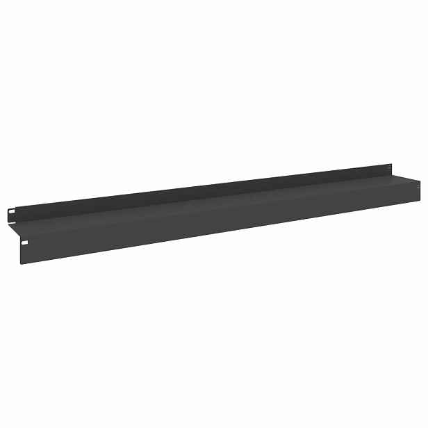 vidaXL Okraj trávníku 10 ks 100 x 10 x 8 cm Ocel Černá