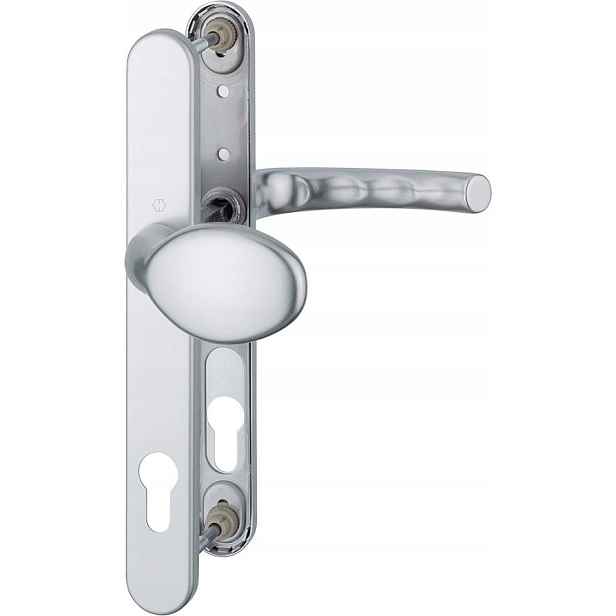 Dveřní klika Tokyo 76G/3346/1710RH Pz 92 67 72 mm bílá Hoppe