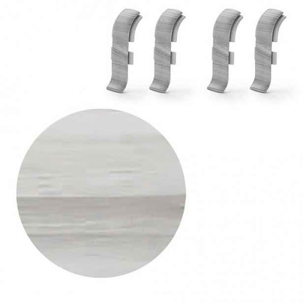 Spojka k soklu Naturel Macquarie , PVC délka 0,5 cm, výška hrany 56 mm, NATNGTFH2