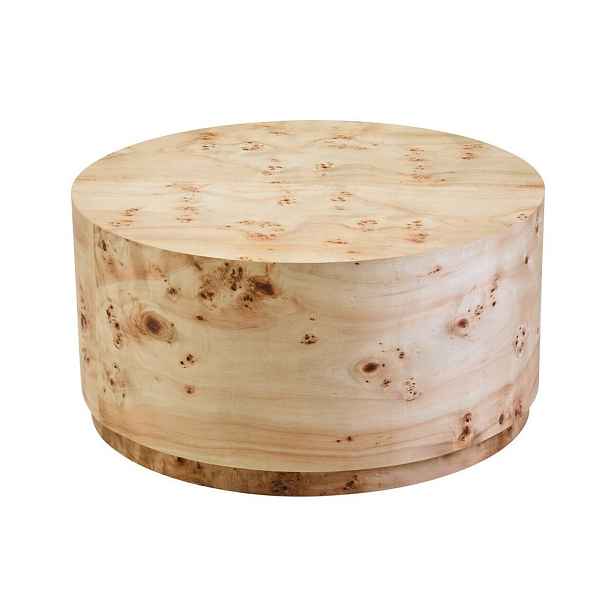 Kulatý konferenční stolek v přírodní barvě ø 80 cm Mota – Premier Housewares