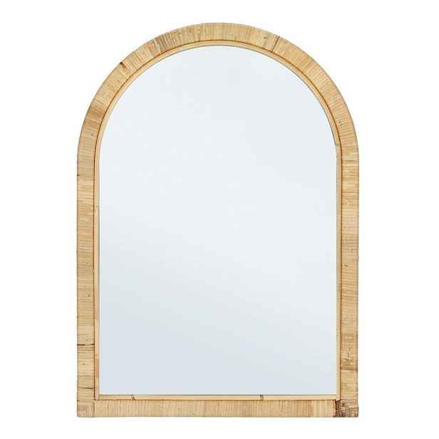 Nástěnné zrcadlo s ratanovým rámem 50x70 cm Hakima – Bizzotto