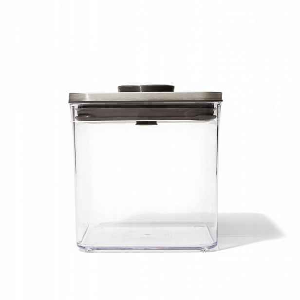 Nádoba Pop2 2,5 l Čtvercová Steel Oxo