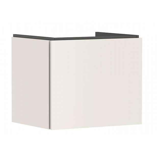 Hansgrohe Xilesa E - Umyvadlová skříňka, 50x58x47 cm, 1 zásuvka, matná béžová 54253780