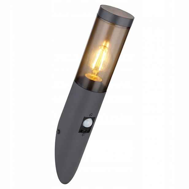Lampa Venkovní nástěnné svítidlo Senzor Antracit IP44 Moderní Globo Lighting