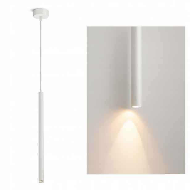 Stropní závěsná lampa Laser Sopel Tuba 854-EZ1 Bílá G9 1-bodová Led