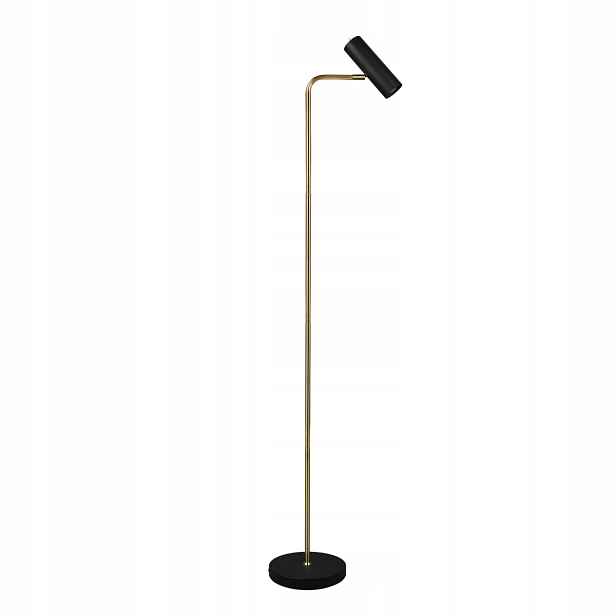 Stojací lampa minimalistická zlatá Trio