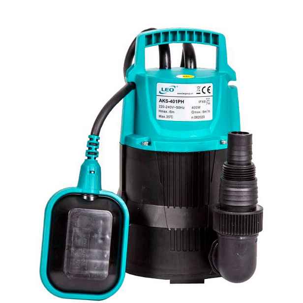 Čerpadlo ponorné Leo AKS-401PWH kabel 10 m 230 V