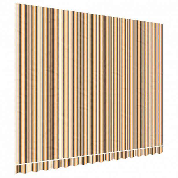 vidaXL Náhradní plachta na markýzu vícebarevná 400 x 300 cm polyesterová