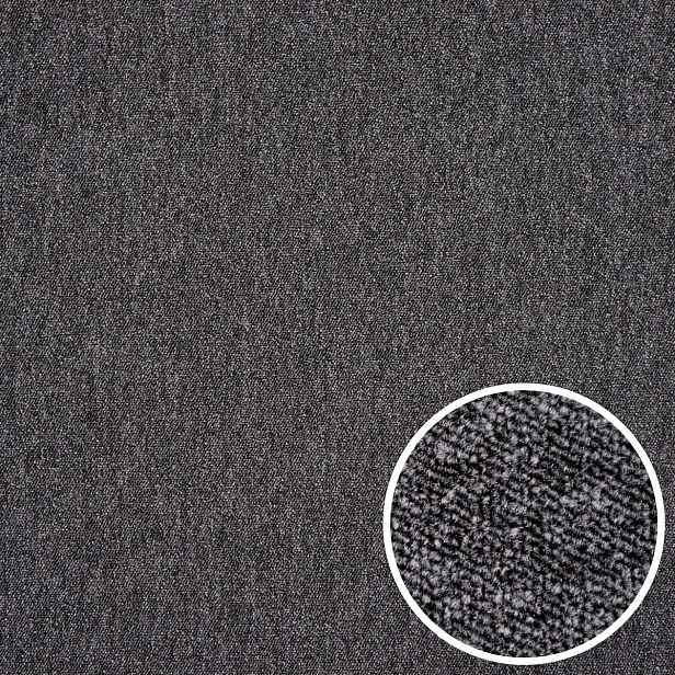 Metrážový koberec Classica 87, zátěžový, na míru, šíře 4m,5m, šedá, ab (mřížka), chodba / předsíň, Condor Carpets