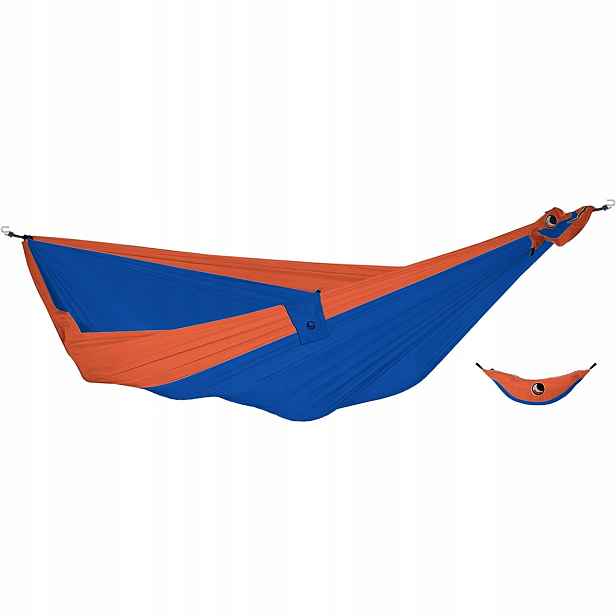 Tttm King Size houpací síť pro 2 osoby Nylon Royal Orange