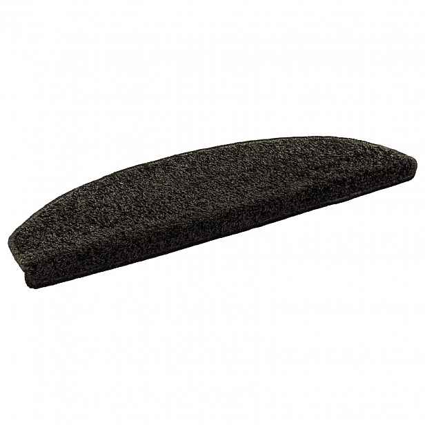vidaXL Samolepicí schodové rohože 15 ks 80 x 24,5 x 3,5 cm Antracitová