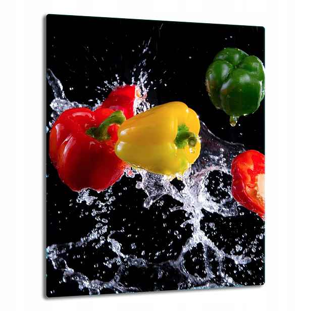 7v1 Skleněná Deska Panelová Deska 40x52 Paprika