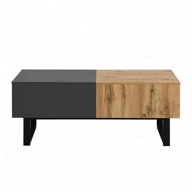 FLIEKS KONFERENČNÍSTOLEK 155x55cm Dřevo Kov Posuvný