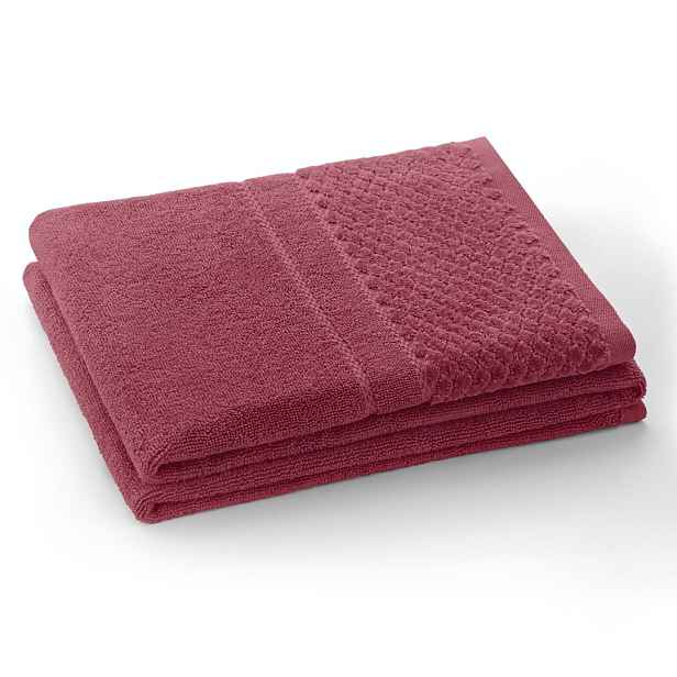 Restilo Ručník RUBRUM klasický styl 30x50 cm růžový, velikost 70x130