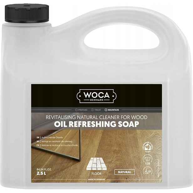 Woca Oil Refreshing Soap Natural 2,5 l s mýdlovým olejem