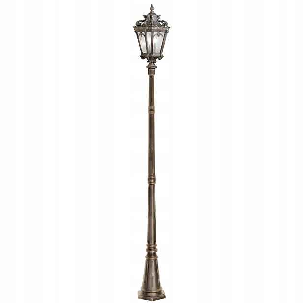 Zahradní lampa Kichler Tournai E14 60W hnědá 295 cm IP44