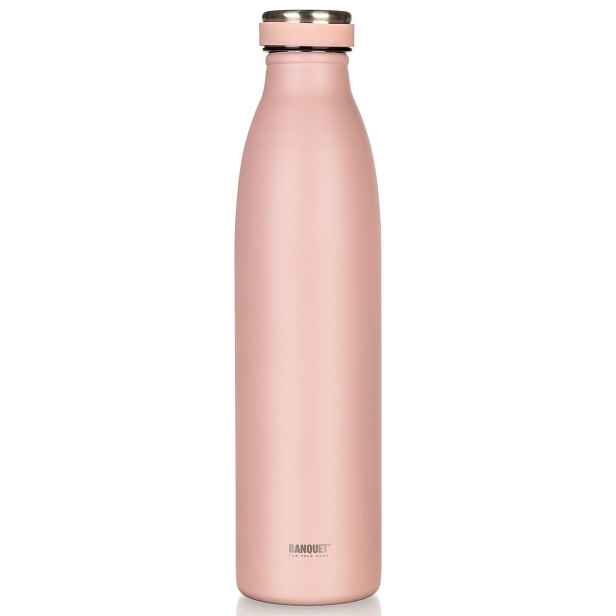 Banquet Termoska nerezová SANS 750 ml, lososová