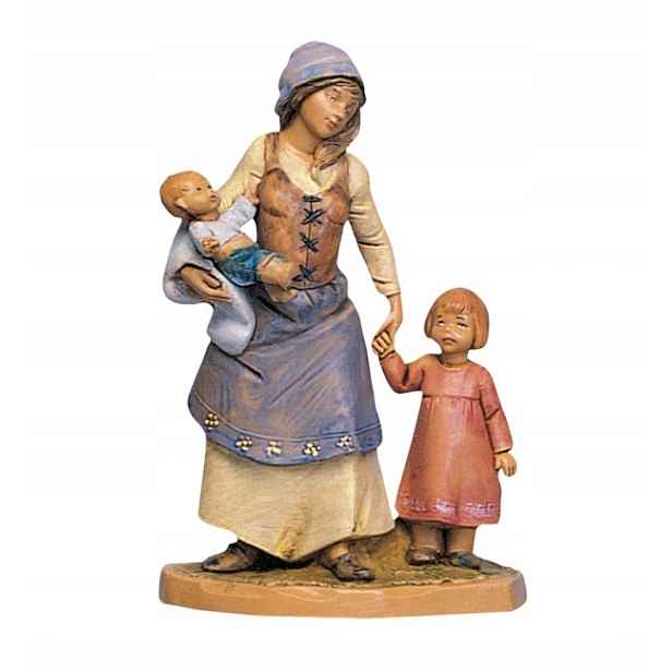 Matka S Dětmi – Pro Postavy O Výšce 12 CM – Italská Společnost Fontanini