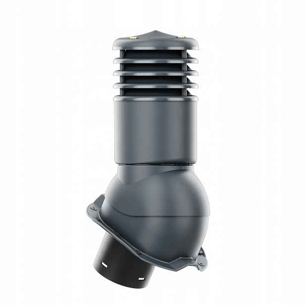 Větrací komín Smartline profil T18 fi 150 mm, zateplený, antracitový