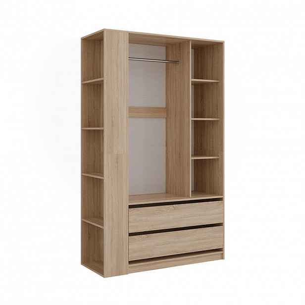 Vicco ŠATNÍ SKŘÍŇ Elmo Sonoma 50 x 200 cm Sada 2 kusů