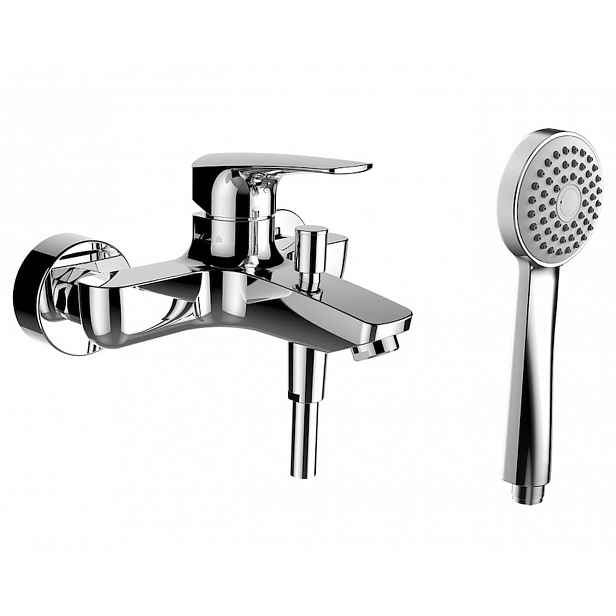 Laufen Laurin - Vanová baterie s příslušenstvím, chrom HF500760100600