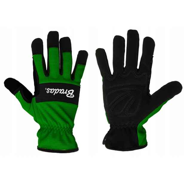 2x Nástrojové rukavice Verde velikost 9 Bradas 5808