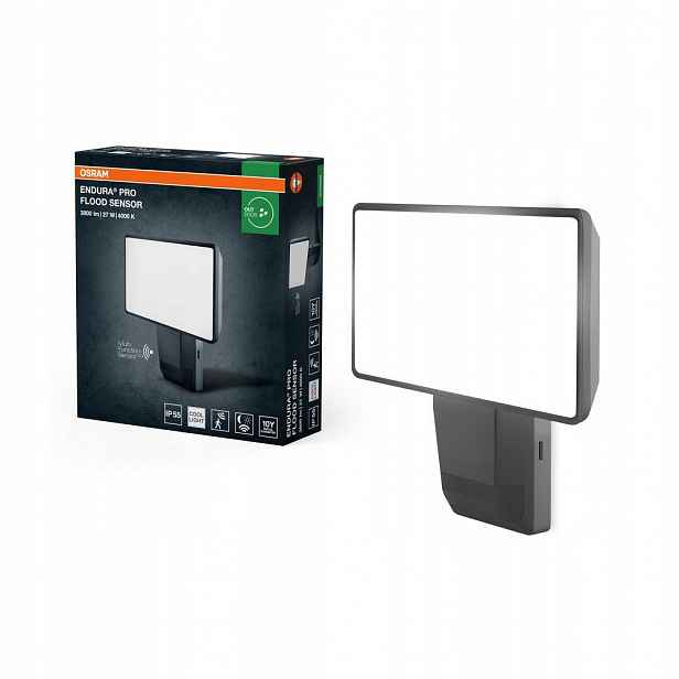 Led reflektor Snímač pohybu a soumraku 27W 4000K 3000lm IP55 Endura