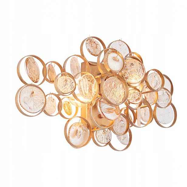Nástěnné svítidlo Endon zlaté 2x6W led E 14