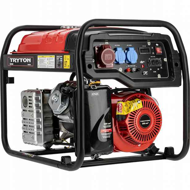 Třífázový generátor Avr 5KW 1x400V 2x230V Tryton TOG5500