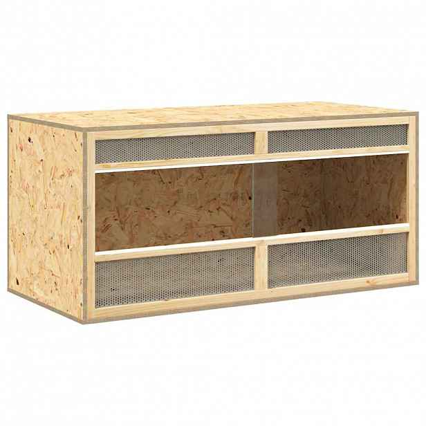 vidaXL Terárium kompozitní dřevo 100 x 47 x 47 cm