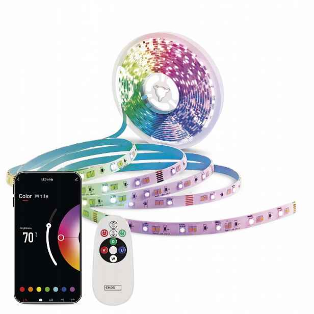 Emos GoSmart Led pásek Rgb/cct 5 m WiFi
