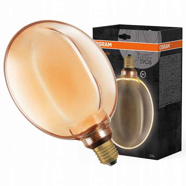 Led žárovka G183 E27 4W 22W 220lm 1800K Filament Vintage 1906 Osram
