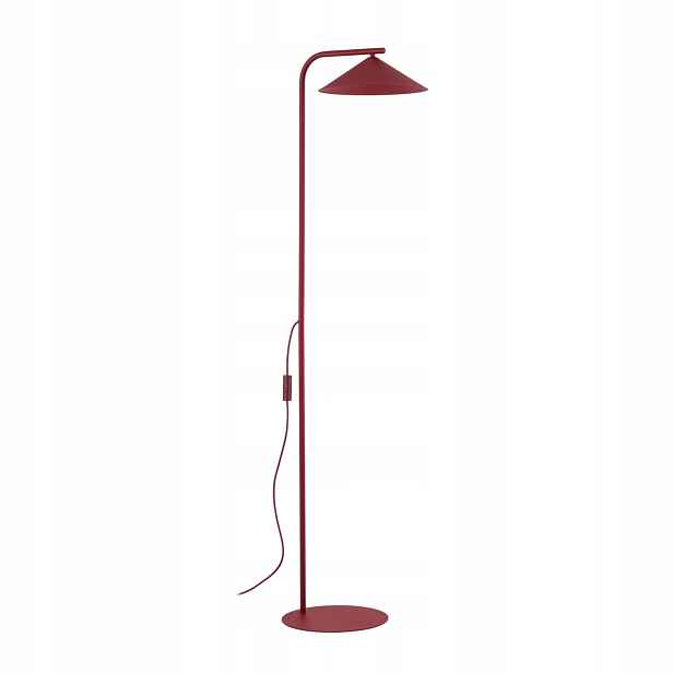 Podlahová lampa Červená Kov 560lm Lume 160cm Obývací pokoj Jídelna Tk Lighting