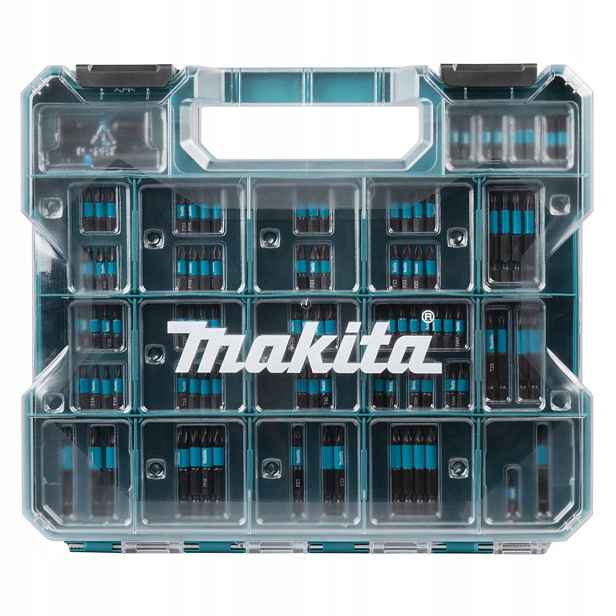 Sada úderových bitů Makita E-24826 Impact Black 100 Ks kufr