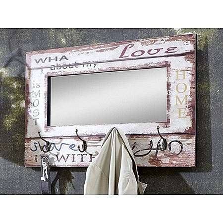 Věšákový panel se zrcadlem Lovis 4 (89941)