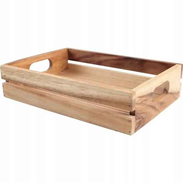 Bedýnka dřevěná ke stojanu 226619029 30x21x7 cm, bez dekoru