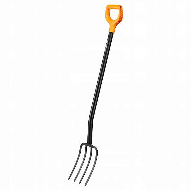 Fiskars Solid Zahradní kovové vidle pro kopání zeminy a kypření půdy