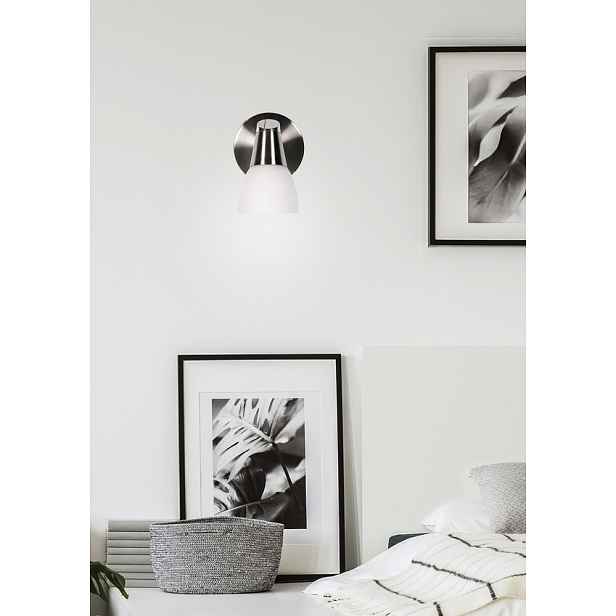 Nástěnná lampa 1X40W G9 Matná/Chromová bílá SELIA