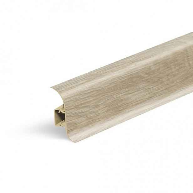 Lišta soklová Naturel dub Burgundy , PVC délka 250 cm, výška hrany 56 mm, NATNGF098