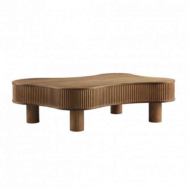 Livetastic KONFERENČNÍ STOLEK, barvy vlašských ořechů, kompozitní dřevo, 116/77/32 cm