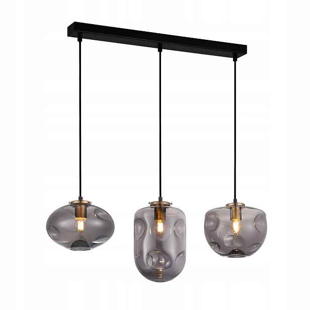 Závěsná lampa Italux Hatella moderní měděná