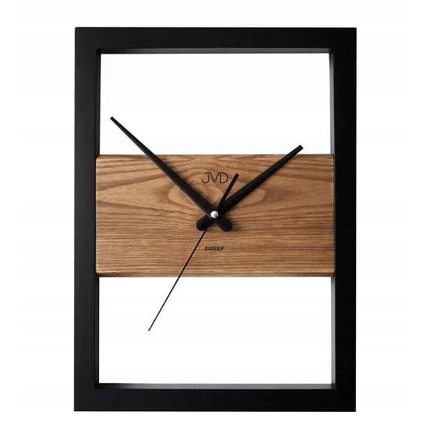 Obdélníkové Moderní Tiché Nástěnné Hodiny Jvd Loft NS22005.78 28x38 cm
