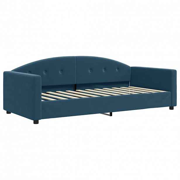vidaXL Válenda modrá 90 x 200 cm samet