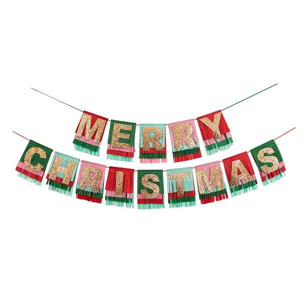 Girlanda s vánočním motivem Mery Christmas – Meri Meri