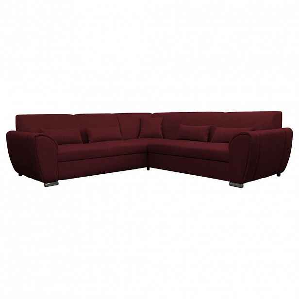 Livetastic ROHOVÁ SEDAČKA, textil, tmavě červená