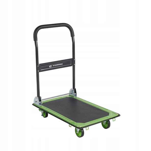 Přepravní plošina Standers skládací, černá, max. 150 kg