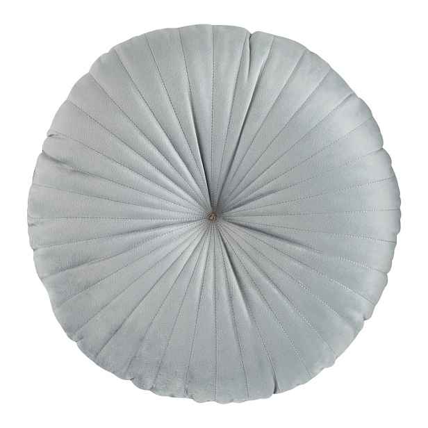 Sametový dekorační polštář ø 40 cm Round Soft Touch – Catherine Lansfield