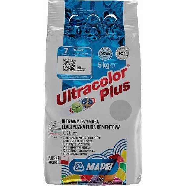 Mapei Ultracolor Plus 5 kg cementová spárovací hmota 169 ocelová modrá